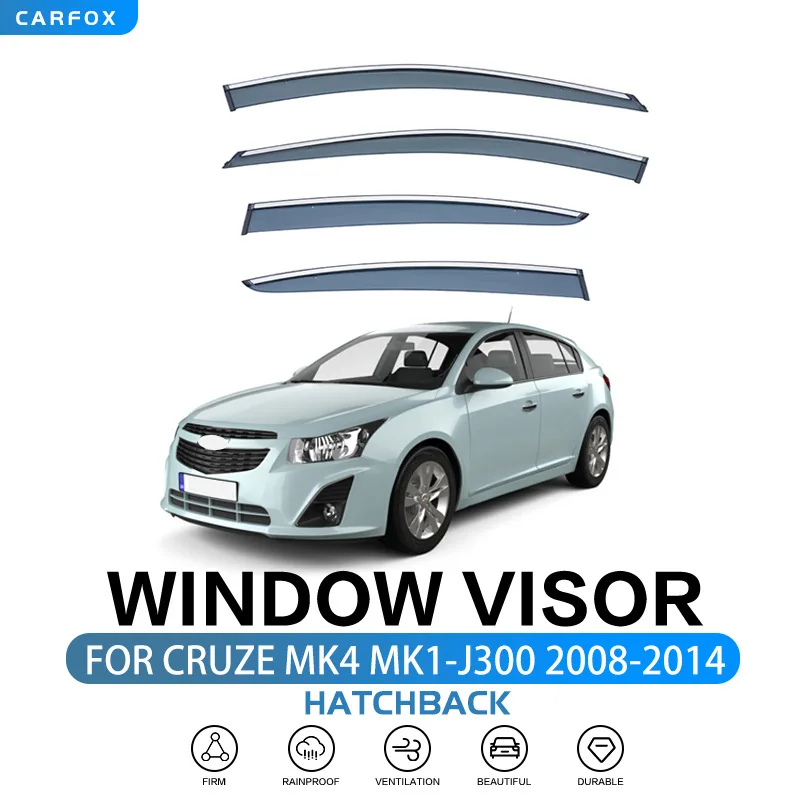 For MONZA Cruze Window visor Weather Shield Side Window Deflector Car windshield weather shield Car accessories