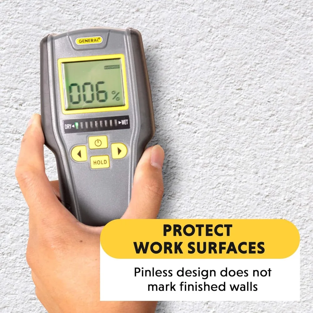 

Digital Moisture Meter MMD7NP - Humidity Sensor- Pinless and Non-Invasive