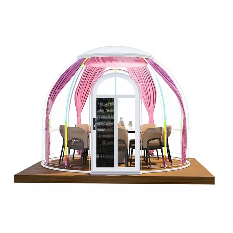 Factory Direct Supply PC Spherical Star Tent Model YBB440 Outdoor Terrace Seaside Lawn Transparent Price Today