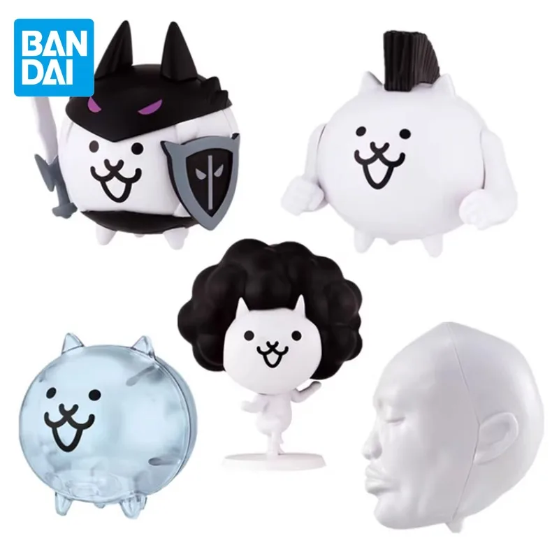 BANDAI Original Gashapon Battle Cats Anime Figure Cat Wars Action Figure Toys for Boys Girls Kids Children Birthday Gifts