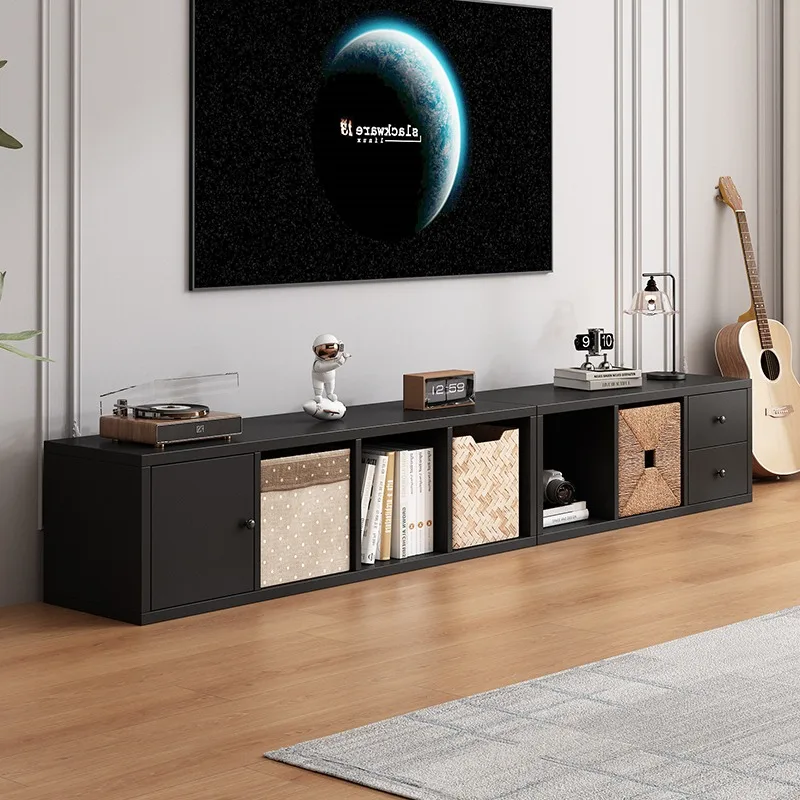 

Bookshelf Black Tv Stand Bedroom Wooden Design Floor Living Room Tv Stand Mid Century Modern Szafka Pod Telewizor Funiture