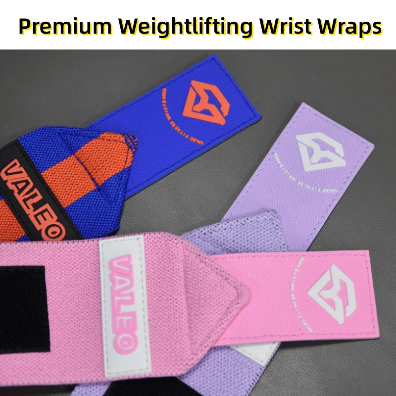 Weightlifting Wrist Wraps 58cm Professional Grade Wrist Support with Heavy Duty Thumb Loop for Men Women Gym Strength Training