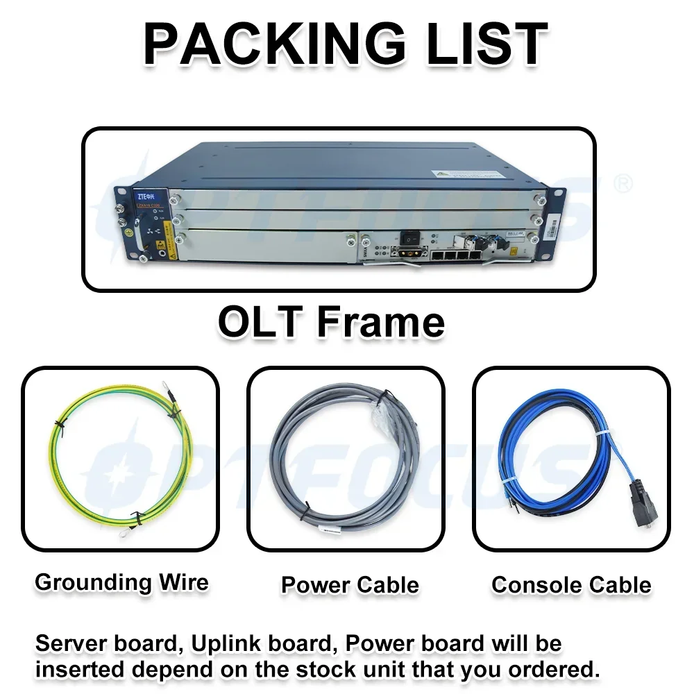 Imagem -05 - Optolfus-original C320 Gpon Olt Zte C320 8pon Gtgo c Mais Gbic 16pon Gtgh c Mais Sfp Smxa