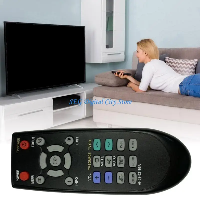 

U75B Universal Compatibility Remote Control AH59 02196A with Voice Activation Ergonomic Designs Remote for Devices AH59