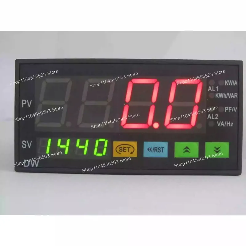 LM8-RRD Digital Weighing Controller, 1-4 Load Cell Inputs, 2 Relay Outputs, Pressure Gauge Indicator