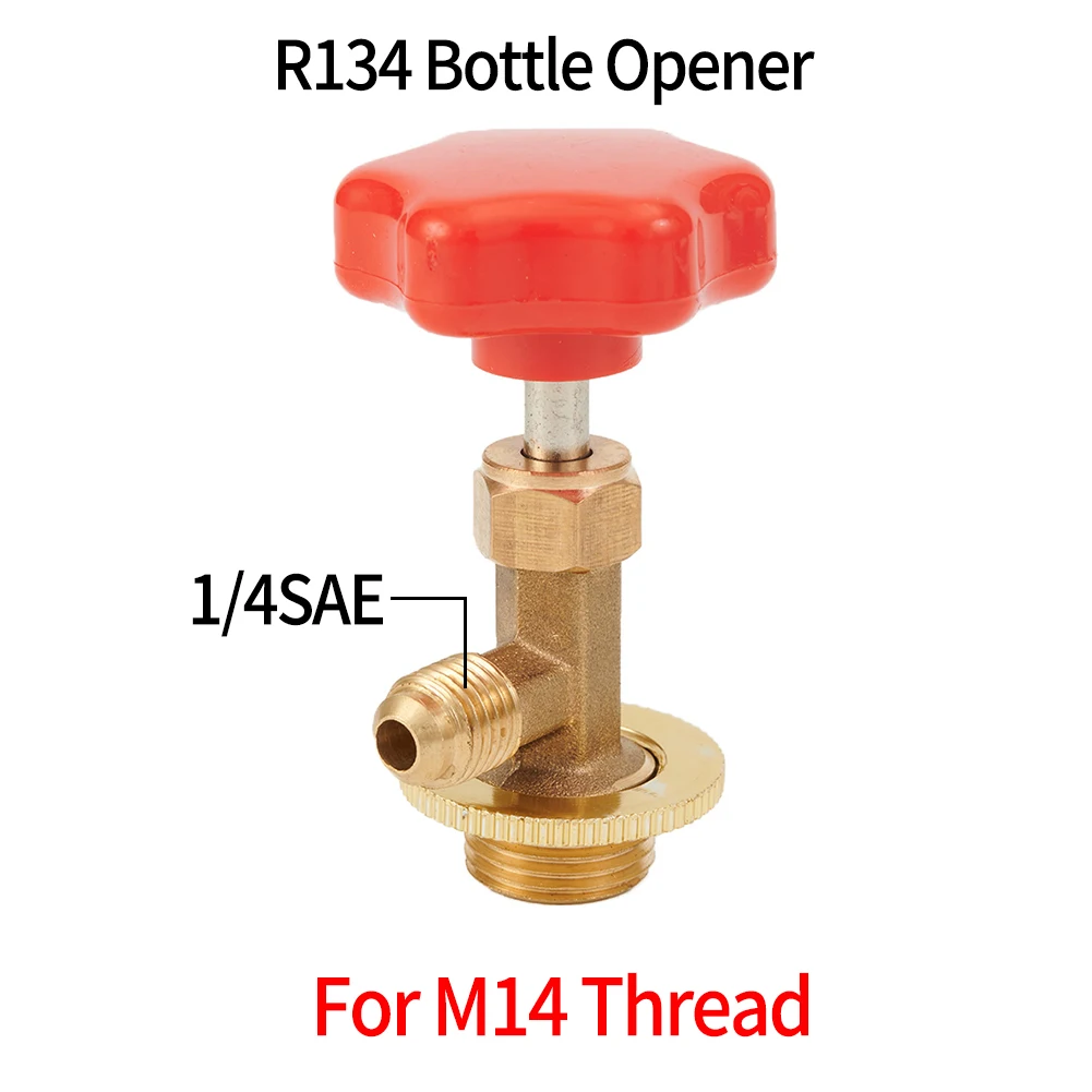 AC Recharge Hose with Gauge for R134A Compatible with For M14 Car Air Conditioning Systems Features Safety Valve