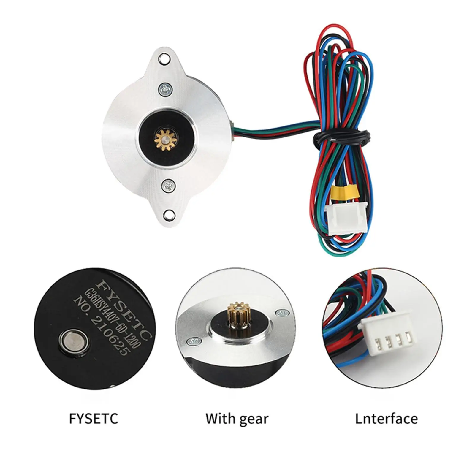 

3D Extruder Parts 36STH17-1004AHG Motor for Sherpa Mini Extruder