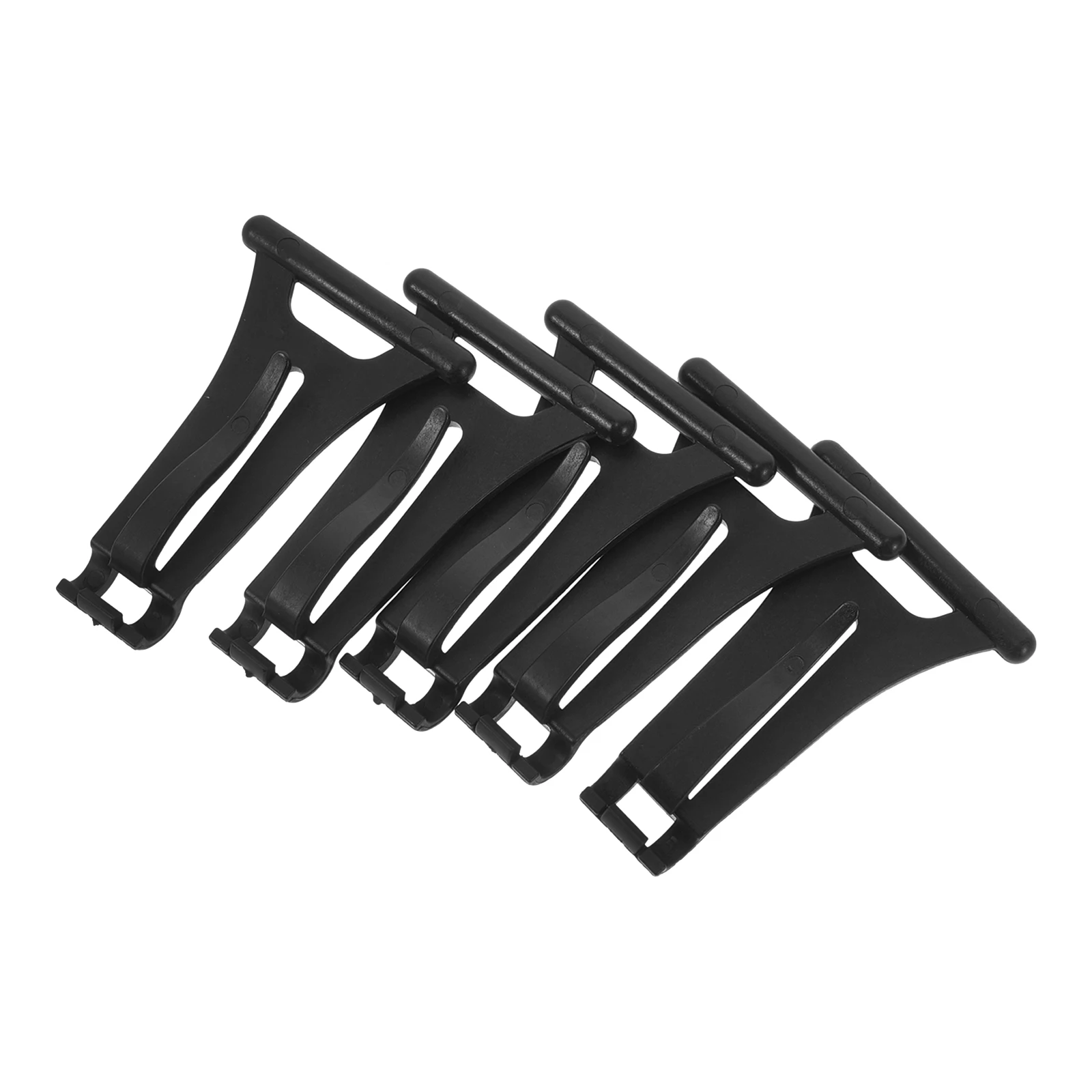 

5 Pcs Hooks Awning Accessory Hangers Heavy Clips Fixed Buckle Black for Accessories outside Parts