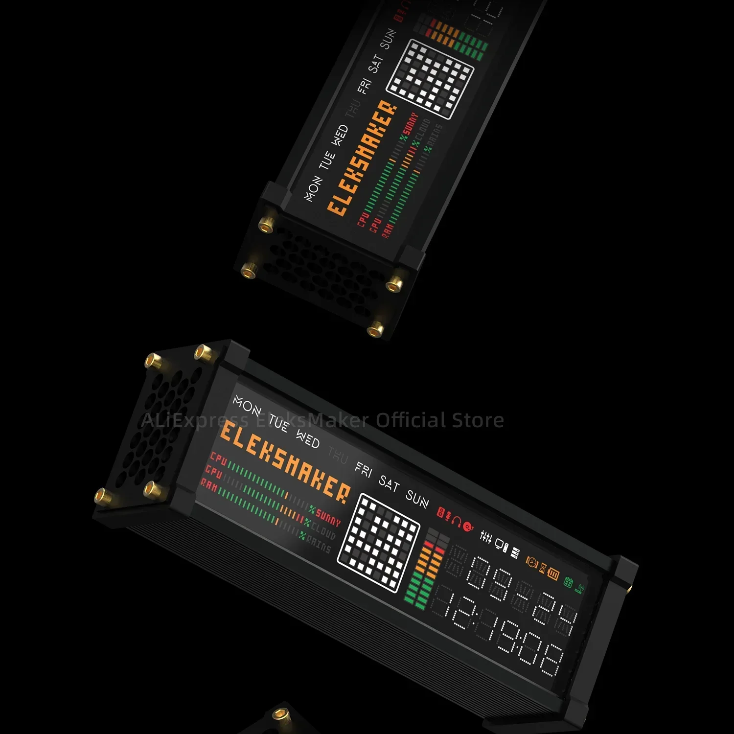 EleksMaker EleksTube IPS Eleks WFD Retro Glows Analog Nixie Tube elekstube Clock New