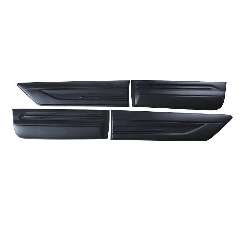 

Body Cladding for Toyota Hilux Revo 2015 2016 2017 4x4 Truck Matte Black Side Door Trim Moulding Cover
