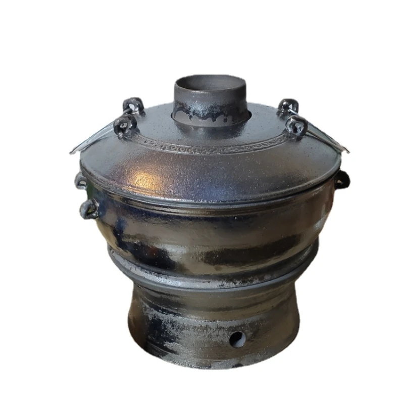 Hot Pot Stove High Temperature Resistant Old Beijing Instant-Boiled Mutton Carbon Hot Pot Soil Heating Pot Electric Heat Pan