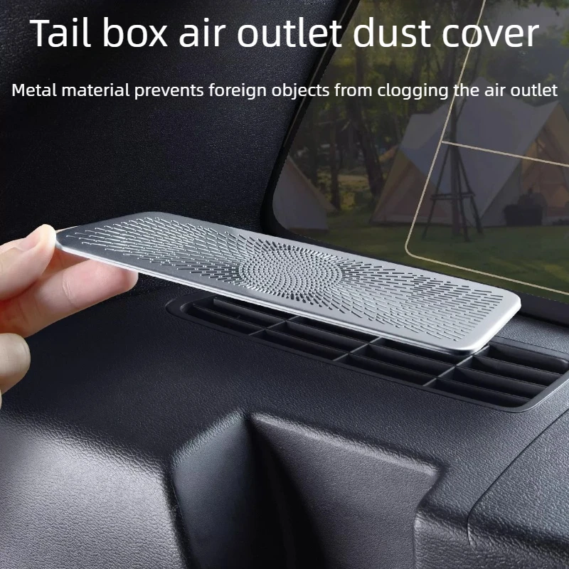 For Volvo XC60 2018-2026 Trunk Out Trend Dust Cover Side Protective Cover Trunk Side Air Vent Cover Auto Supplies Accessories