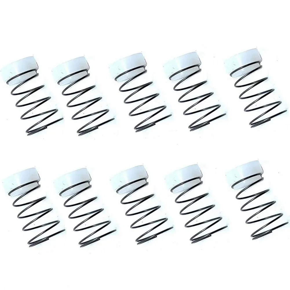 10 Sets Foot Protector Rubber Seal Pads Spring Set For Air Compressor Type 65 Spare Parts For Air Compressors Accessories