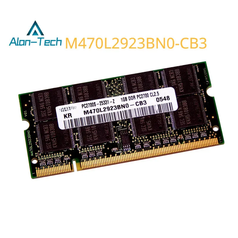 For Samsung PC2700S 25331-Z 1GB DDR CL2.5M470L2923BN0-CB3 Memory