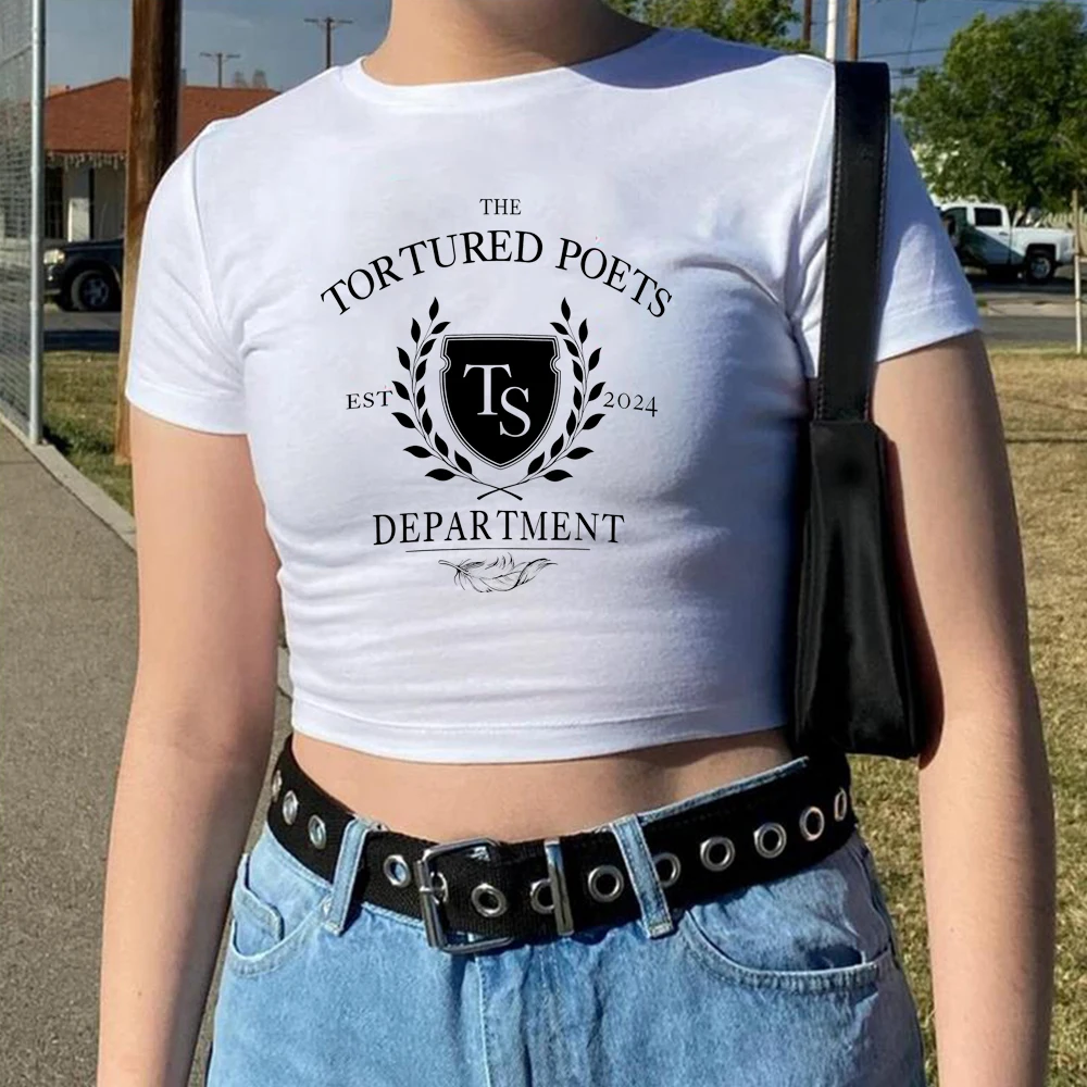 Alls Fair in Love and Poetry Baby Tee The Tortured Poets Department T-shirt Gildan Crop Top New Album Shirt TTPD Shirt Y2k Top