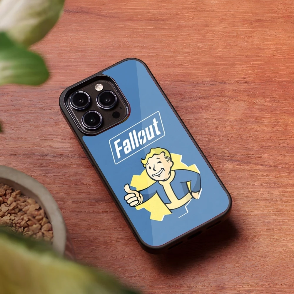 Game Fallout Phone Case for Iphone 16 15 14 13 Pro Max 12 11 Mini 7 8 Plus Se Xr X Xs Fundas Shell PC+TPU Cover