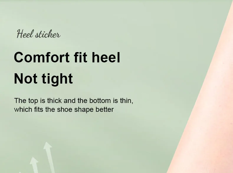 Fersenkissen, Fersenschutz für Schuhe, rutschfeste Fersenkissen, rutschfeste Ferseneinlagen, Silikon-Fersenschutz, Fußpflege für Damen und Herren. – Detail 6