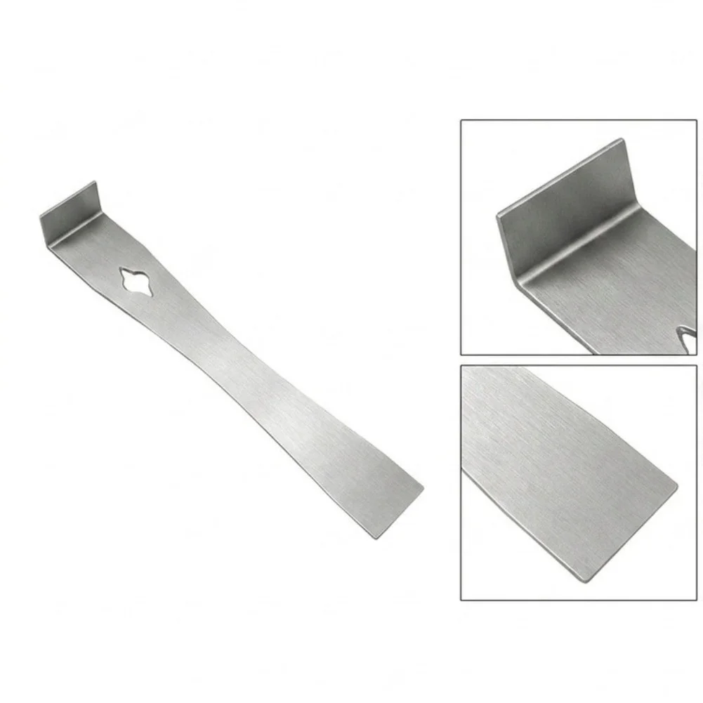 10 Inch Stainless Steel Pry Bar Scraper Multi Function Lifting Tool For Woodworking Door Trim Removal And Adhesive- Cleaning