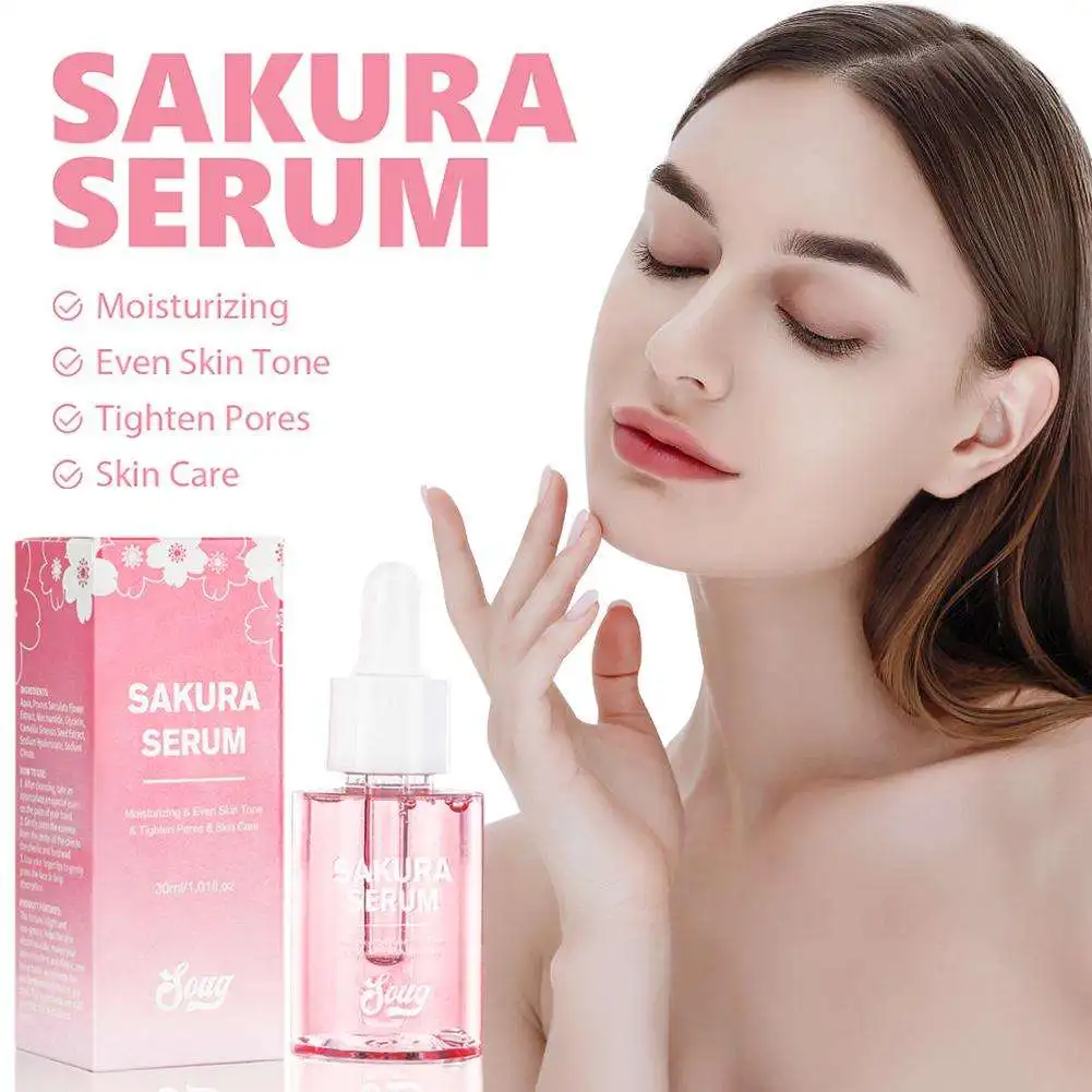 30ml Blossom Face Essence Nicotinamide Wrinkle Products Care Moisturizing Anti Cosmetics Women's Facial Skin C6V4