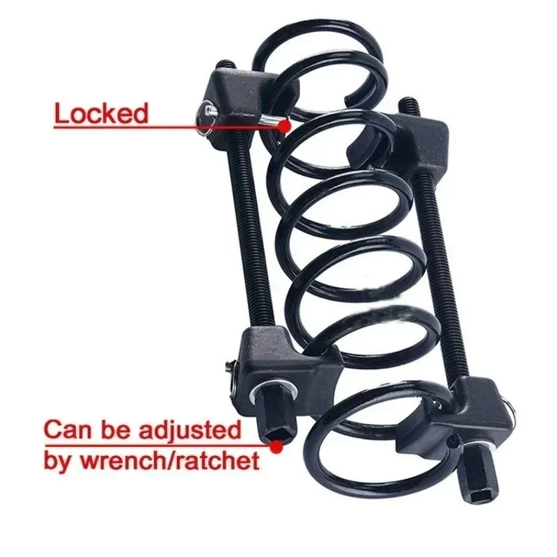 2Pc Heavy Duty Macpherson Strut Coil Spring Compressor Clamp Set Remove Shock Absorber or Spring Tool Car Repair Tool