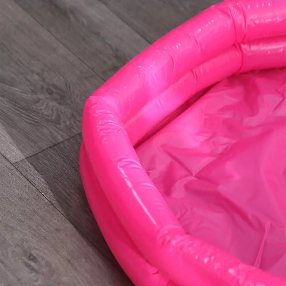 حمام سباحة صيفي محمول قابل للنفخ PVC 60 سم حمام سباحة للأطفال في الهواء الطلق حوض استحمام مائي مستدير للعب للأولاد والبنات