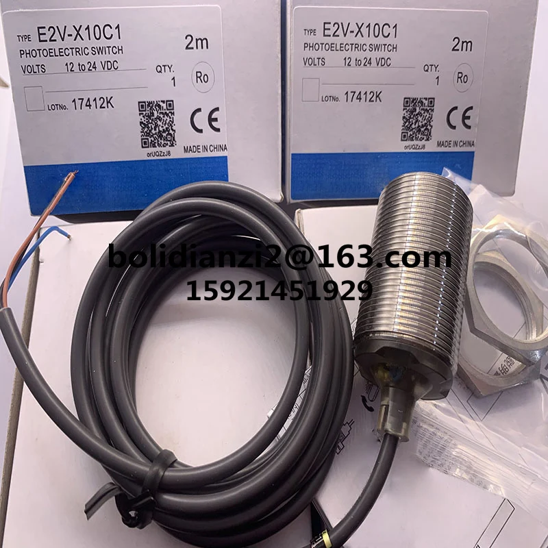 

Новый датчик фотоэлектрического переключателя E2V-X10C1 E2EV-X10C1 Гарантия один год В наличии