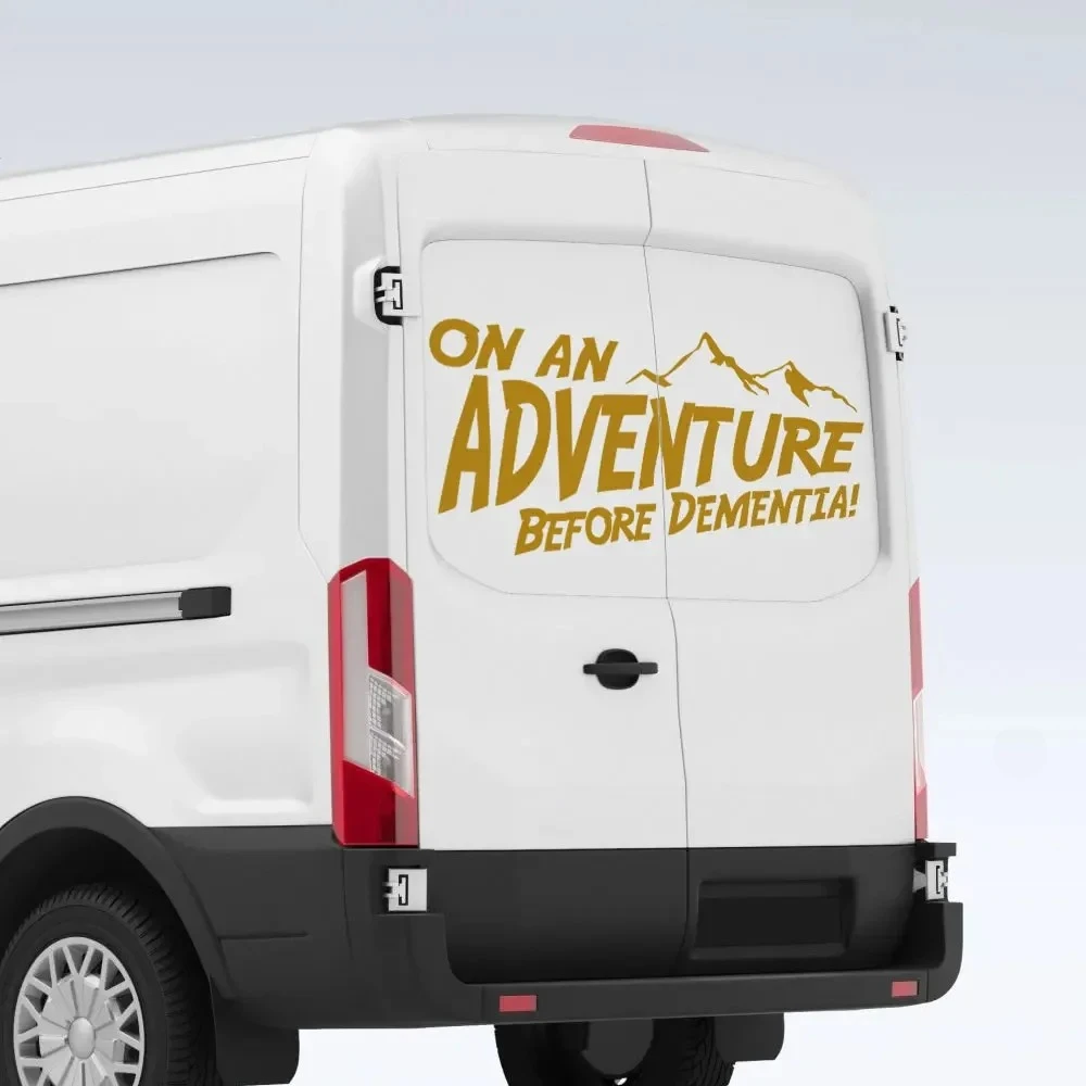 Car Rear Door Sticker Tuning Accessories Motorhome Camper Van Maintain Graphics Vinyl Film Decals For Ford Transit MK6 MK7 MK8