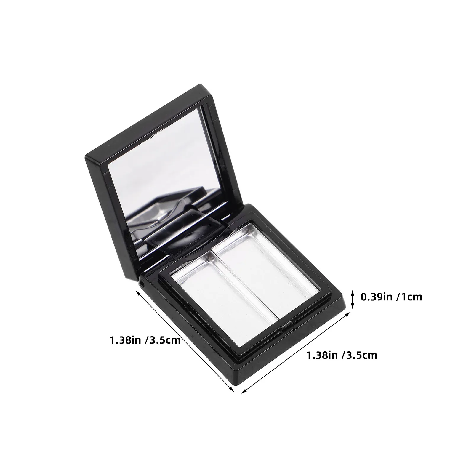 1Set DIY Makeup Palette Empty Eyeshadow Tray Lipstick Powder Container Refillable Compact Travel Case
