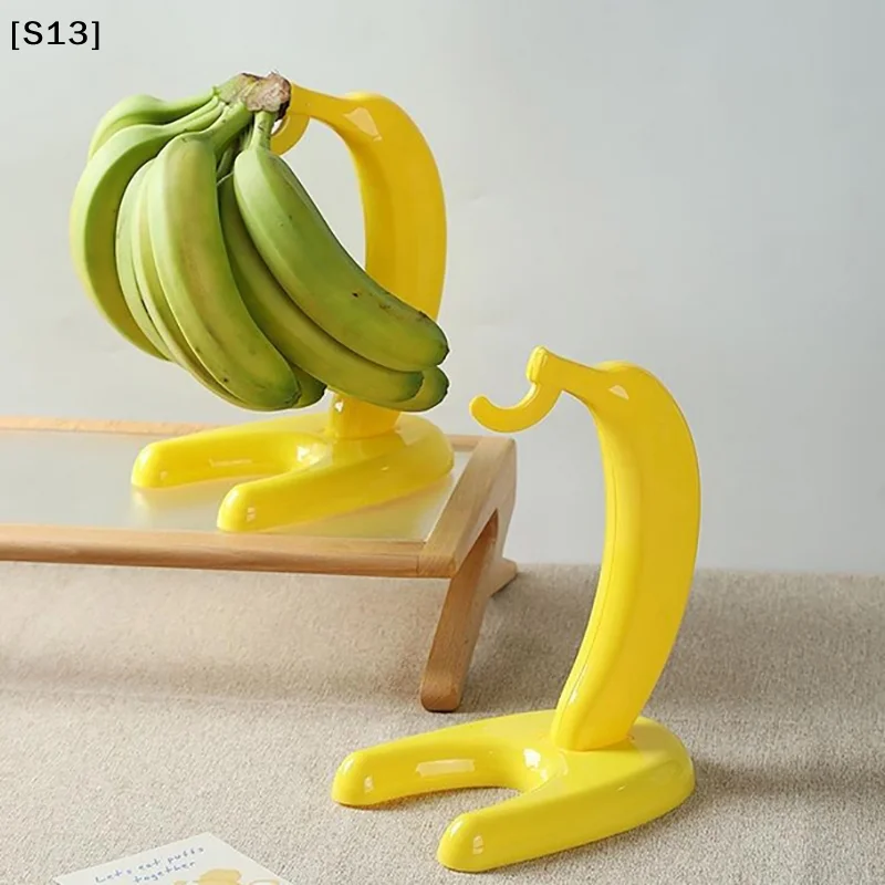 Desktop Fruit Hanger Stand, Countertop Banana Holder Hook, Multifunctional Storage Rack for Grape and Fresh Fruit