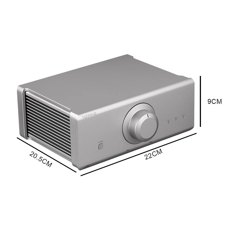 TOPPING LA90 مكبر كهربائي DAC عالي الطاقة أمبير باستخدام الحاسب الآلي تشكيله 3xXLR/TRS المدخلات المستخدمة مع D90SE A90 Pre90 Hifi Music AMP