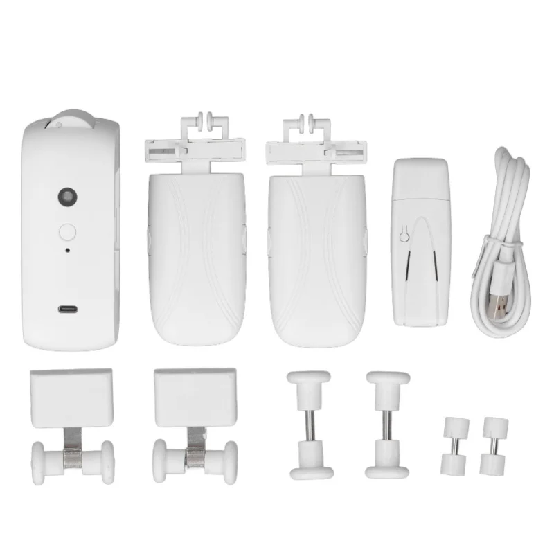 Automatic Curtain Opener WiFi APP Remote Control Voice Control Smart Curtain Controller For U Track I Track