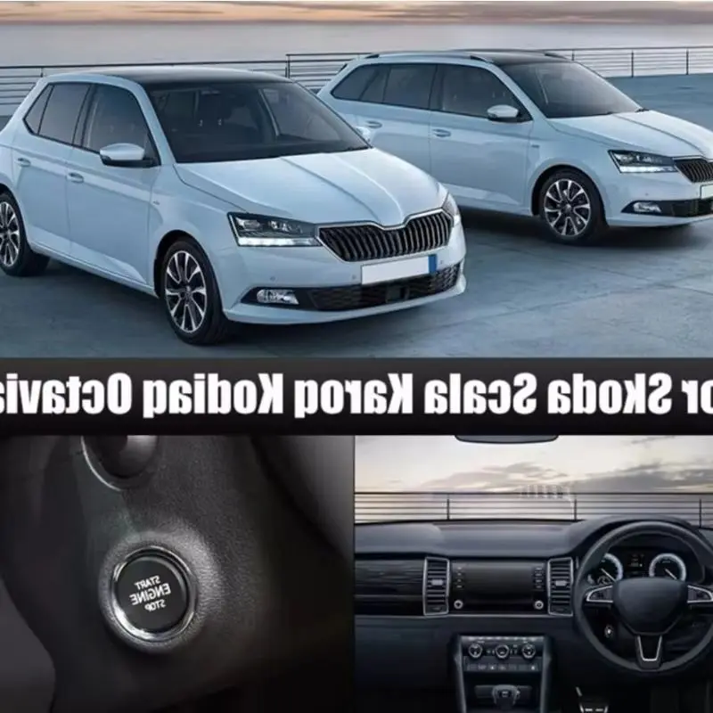 For Skoda Karoq Kodiaq Superb Octavia Scala 3V0905217 Engine Switch Push Button Start Stop 3V0905217A 3V0905217