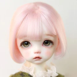 New Style 1/3 1/4 1/6 1/8 Bjd SD Wig Hair High Temperature Cute Lovely Short Style Fiber Wig Wire BJD Wig