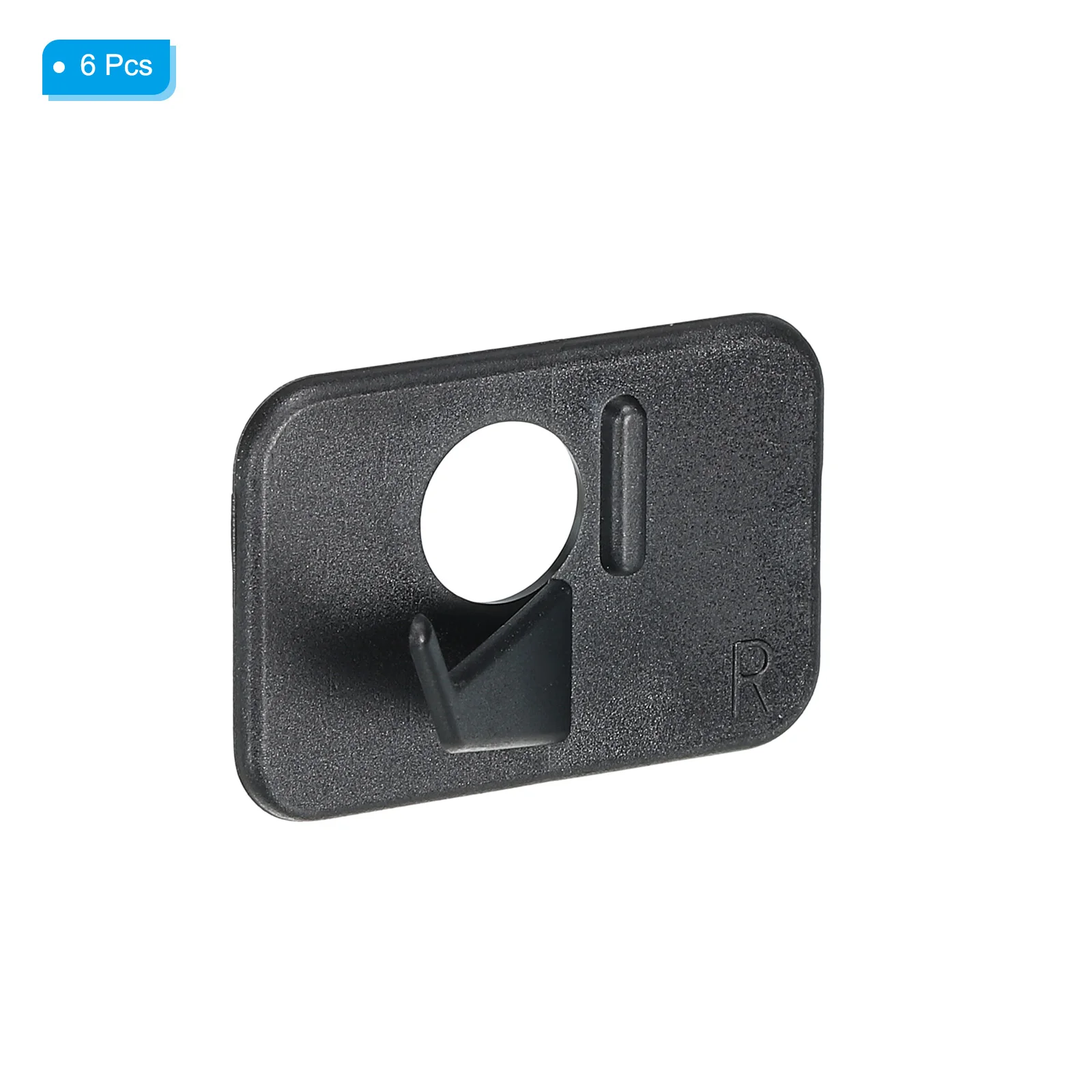 Uxcell 6/12 قطعة مسند السهم البلاستيك لاصق الرماية السهم دعم لليد اليسرى/اليد اليمنى مجمع قوس منحني #2