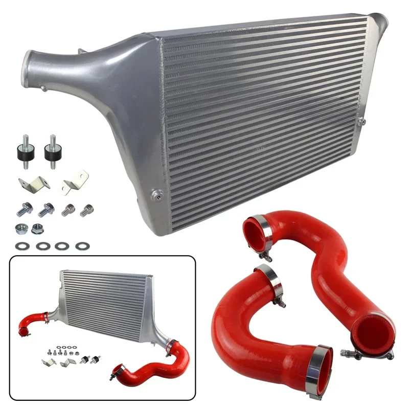 Bar&Plate Intercooler Performance Tuning Kit Competition Fit For Audi A4 B8 A5 B8 2.0/2.7/3.0 TDI 2008-2013 Black/Blue/Red