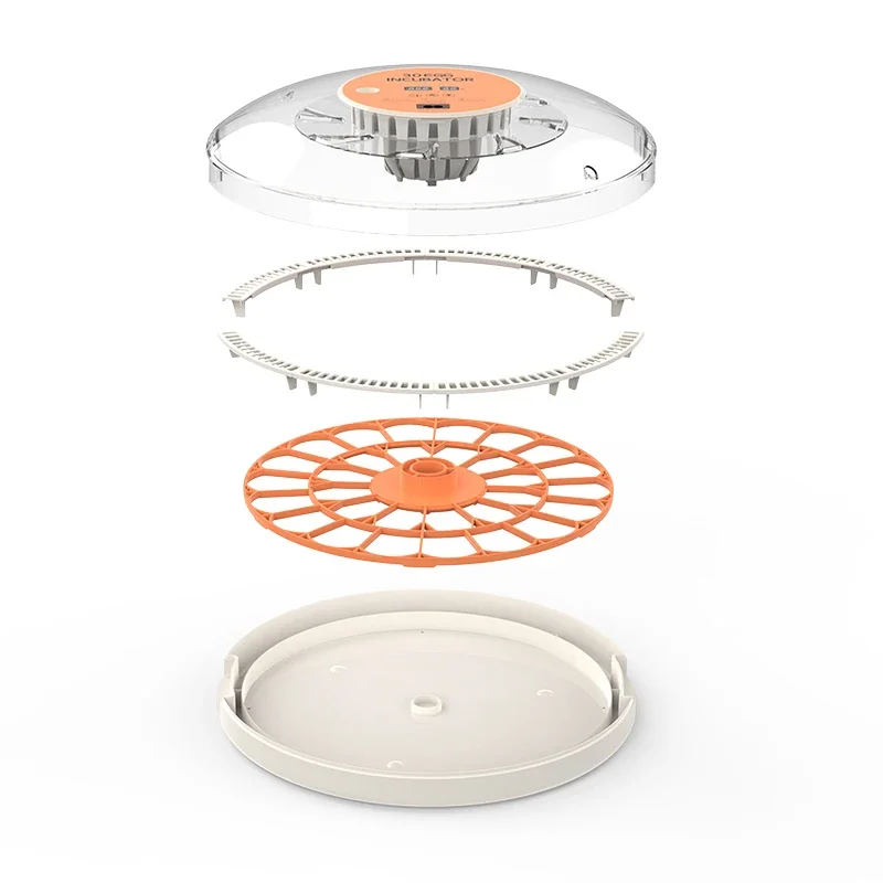 WONEGG جديد محدث 30 بيضة أوتوماتيكية علبة بيض الدجاج حاضنة عنصر التدفئة آلة تفقيس