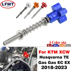 Motocross CNC Fuel Idle Speed Adjuster Screw For KTM 150 250 300 XC-W EXC TPI Six Days For Husqvarna TEi TXi For Gas Gas EC EX