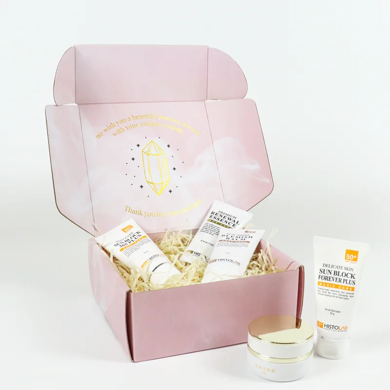 

Custom reusable makeup skincare packaging set cosmetic perfume box private label printing gift boxes mailer skin care paper cars