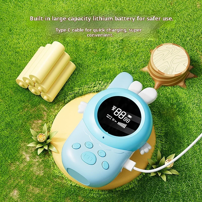Nuovo design Bunny Rabbit Walkie Talkie per bambini HD Suono chiaro a lungo raggio Perfetto per giochi in interni ed esterni con i genitori
