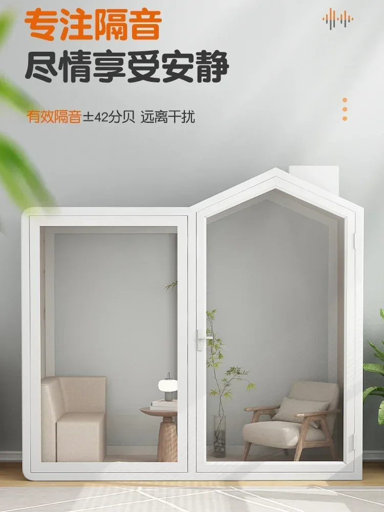 Mobile soundproof room, home recording studio, soundproof cabin, sleep cabin, office phone booth, cabin, piano learning Hot sale