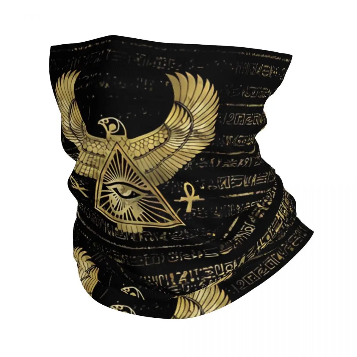 Egypt Pharaoh Neck Gaiter Face Scarf Cover Neck Gaiter Men Women Bandana Scarf Thin Summer