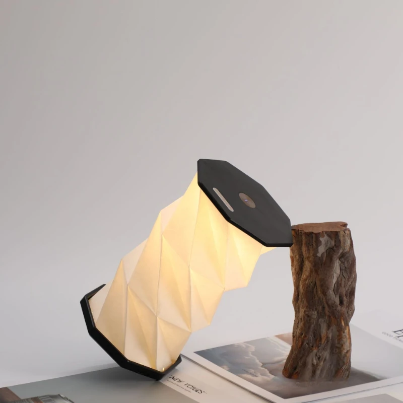 

Складной светодиодный ночник с поворотным механизмом из АБС-пластика в европейском и американском стиле, подарок на день рождения, деловой подарок, декоративный светильник для спальни