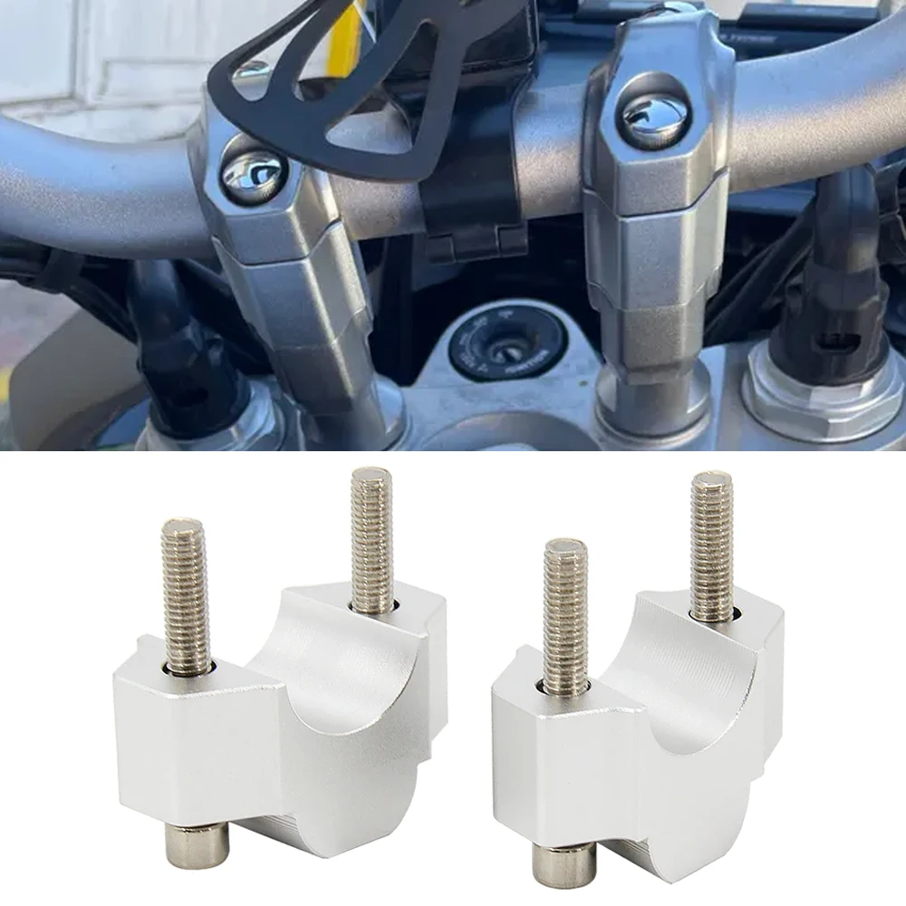 

XT 1200 Z Handlebar For Yamaha XT1200Z Super Tenere XTZ 1200 Motorcycle Handlebar Riser Clamp Extension Adapter Lift Height 25mm