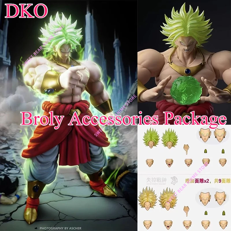 

In Stock DKO Broly Only Accessories. for Kong Model Beast Deity, Doll Not Included. Dragon Ball Modification Action Figure