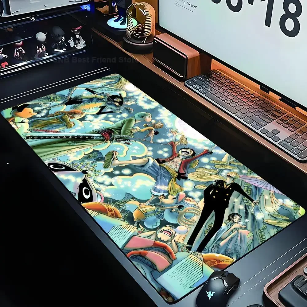 

Anime O-one P-piece Mousepad Large Computer Gaming Accessories MousePads Desk Mats Anti-slip Laptop Soft Mice Pad