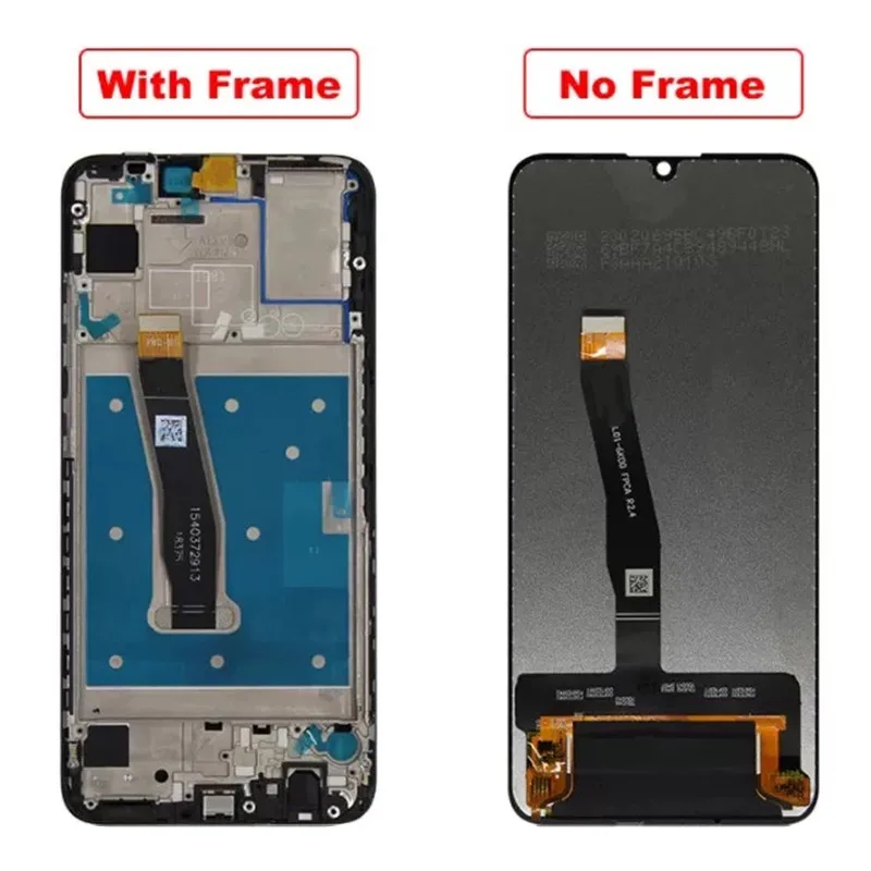 Tested 6.21” For Huawei P Smart 2020 LCD Display Touch Screen Digitizer Assembly With Frame Replacement POT-LX1A POT-L21A Parts