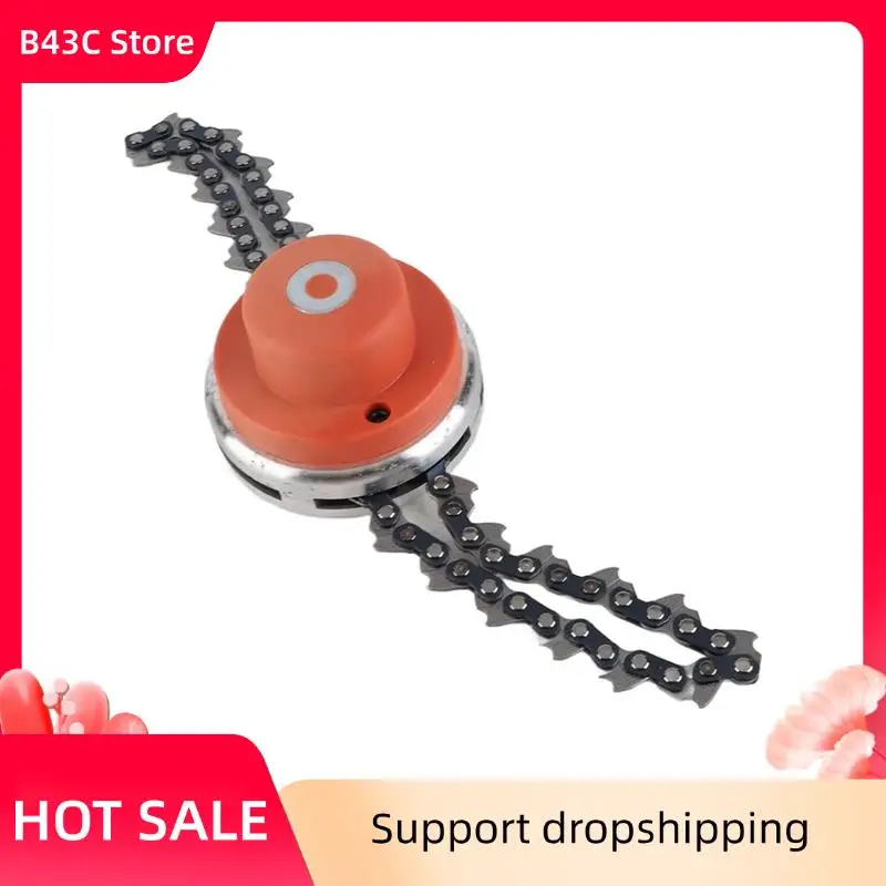 b43c-アルミ製草刈りヘッド-芝刈り機用ヘッド-ブラシカッター-金属チェーン-ガーデンアクセサリー-雑草除去機