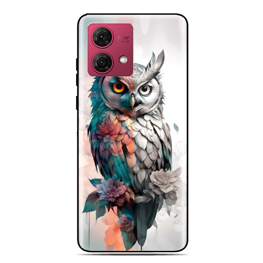 Owl Animal Phone Case For Motorola Moto G86 G54 G8 Lite G7 G15 Power G56 G85 G04 G05 G13 G14 G22 G23 G24 G30 G20 G10 Cover - Image 3