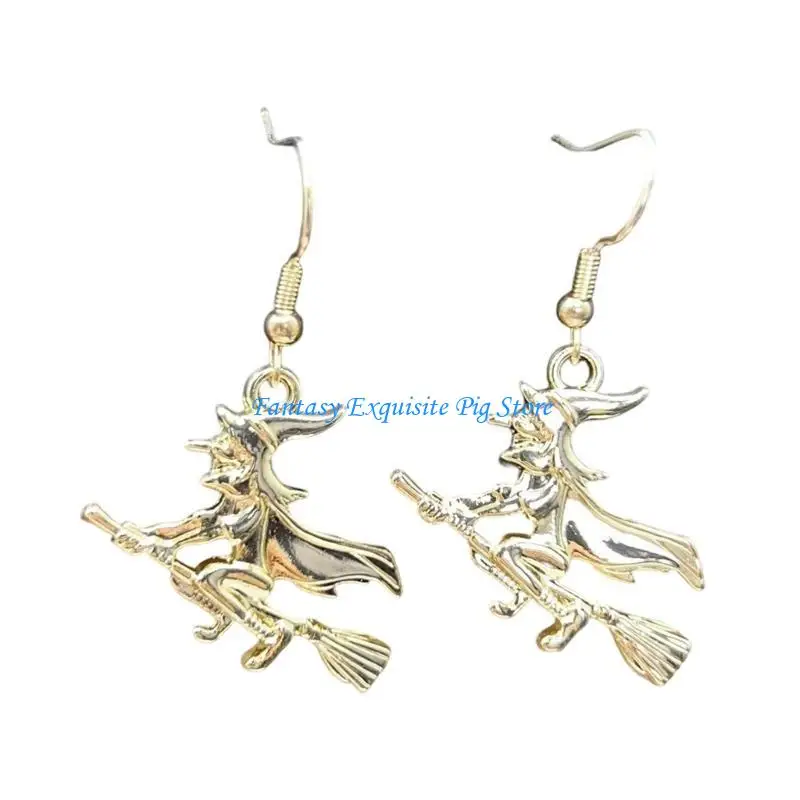 Облегченные-удобные-серьги-тыквы-летучей-мыши-сплава-для-вечеринок-Хэллоуина