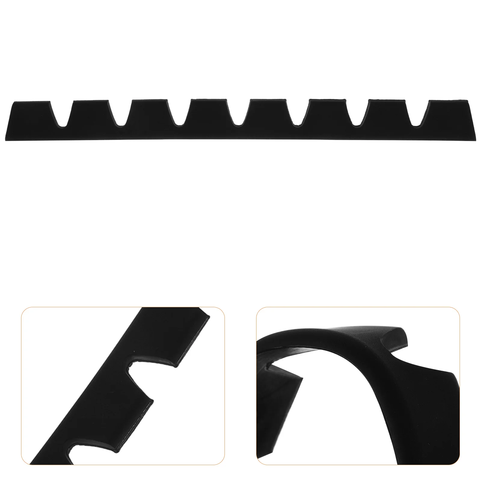 

8pcs Car Bumper Protector Kit Anti-Scratch Scrape Skid Plate Universal Fit Front Lips Splitter Guard For Suv Auto Durable